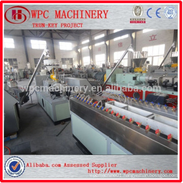 PVC +wood composite PVC WPC profile making machine/PVC WPC door frame,window profile making machine